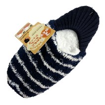 TROIS EPRI 털덧신 홈삭스 스트라이프 룸슈즈 털슬리퍼