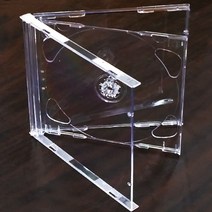 CD케이스 쥬얼케이스 20장/50장 택 공케이스 투명/블랙 택, 2CD쥬얼케이스(투명)-20장