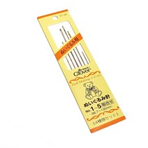 쏘잉스타 크로바 인형 바늘 장바늘 대바늘 이불바늘 긴바늘 4종