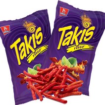 바르셀 타키스 Takis 가장매운 또띠자칩 스낵 113g 과자세트, 1개, 타키스 2봉지