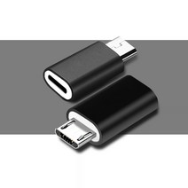 YB글로벌 여러가지젠더 애플8핀 5핀 C타입 USB3.0 OTG 마이크로 라이트닝 8핀 변환젠더, 제품6: 아이폰8핀(암)-마이크로5핀(수)블랙, 1개