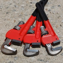 고강도 파이프렌치 렌치 몽키스패너 수공구 공구 스패너 첼라 라쳇 복스 니퍼 뺀치 플라이어 배관공구 만능렌치, RAON 파이프렌치-12인치