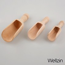 웰진 이태리 나무 원두 스쿱 3종, 중, 1개