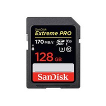 샌디스크 EXTREME PRO SDXC 128GB 170MBs 4K UHD