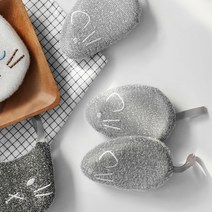 데이즈룸 마우스 아크릴 수세미 2P, 1세트, 2개입