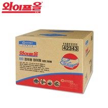 유한킴벌리 42343 와이프올 X60 와이퍼 종이보루 대형 200매