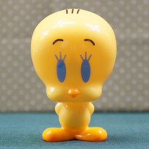 [짱카몰] 벅스바니&트위티 미니피규어2종 루니툰 키덜트 홈데코 테라리움, 트위티