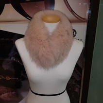 알다 어디에든 멀티 코디 가능한 사랑스럽구 심플한 천연 폭스 100%핑크 여우 목도리