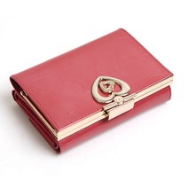 소가죽 러브러브 여성중지갑