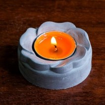수제몰드 꽃잎1 티라이트 홀더
