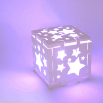 수제몰드 별큐브DIY(6구), 별큐브몰드만 단품구매