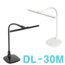 다이아소닉테크놀로지 국산 LED 스탠드DL-30M 학습용 스탠드, 블랙
