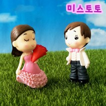 미스토토 테라리움 만들기 재료 신랑신부화이트2종세트, 1개