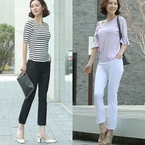 앤더데이 아이스옆슬릿 8부부츠컷