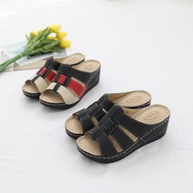 제이슈 미친세일 카야 통굽 슬리퍼 2컬러 6.5cm굽