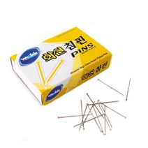 [ABC문구]화신공업 크립(클립) 침핀 압핀(압침) 모음, 500침핀 1개