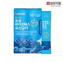 일양약품 프라임 프로바이오틱스 유산균19(특허 김치유산균 함유)30포(1개월), 60g, 8박스