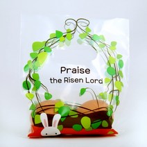 화평플러스몰 2020년 부활절달걀 2구 손잡이비닐 1Set 20장 포장, 2구_손잡이비닐_B.셀러