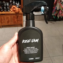 [러쉬] 고혹적인 향기 로즈 잼 바디 스프레이 향수, 1개, 200ml