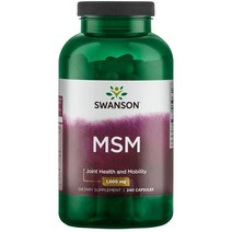 스완슨 MSM 1000mg 캡슐, 240개입, 1개