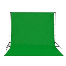 크로마키 배경천 1.5M x 3M 개인방송, 배경천 거치대 2M x2M, 1개