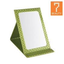 세븐뷰티 미용실 거울 모음(스탠드형) 미용거울, 1개, PK-02 다이아타입-파스텔그린
