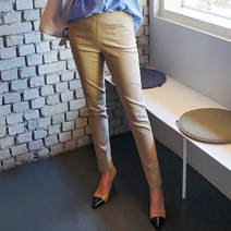 [코지데이] 울트라 스트레치 면스판 슬림핏 밴딩팬츠