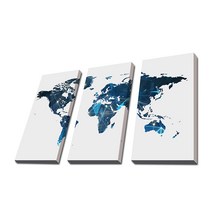 사진 한장을 액자 세개로 만든 3분할 캔버스액자, TF061