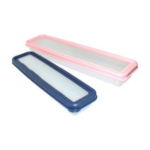 덕신화학 덕신 항균수저통1P 수저케이스 스푼케이스 스픈도시락, (대)블루, 1개