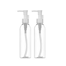허브스프레이 오일펌프용기 50-400ml, 2개, 150ml투명/흰색캡