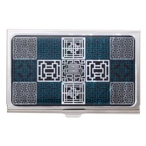 창살문그린자개명함