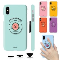 LG V40 귀염뽀짝 시즌4 그립톡 스마트톡 휴대폰 하드 케이스 LM-V409