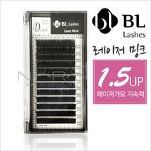 블링크 레이저밍크래쉬 B컬 밍크속눈썹 속눈썹연장재료 셀프속눈썹연장, 1개, 컬굵기-0.07 길이-mix(7~14)mm