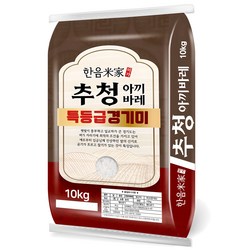 한음미가 추청 아끼바레 경기미, 10kg, 1개, 특등급