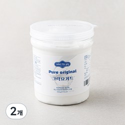 [로켓프레시] 셀렉더요그 그릭요거트 오리지널, 500g, 2개