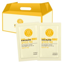 통째로 갈아만든 배즙 일반파우치, 100ml, 50개