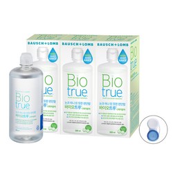 바이오트루 렌즈 세정액, 500ml, 3개