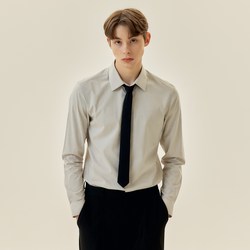 마인드브릿지 남성용 이지케어 스판 멜란지 드레스 셔츠 레귤러 MZDS0181
