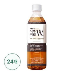 태양의 식후비법 W차 500ml x 24개