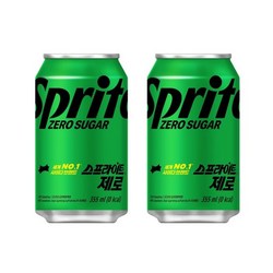 업소용/스프라이트 제로 355ml 10개입 캔음료 탄산음료, 10개, 355ml
