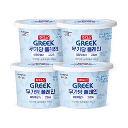 후디스 무가당 플레인 그릭요거트
