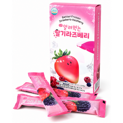 얼려먹는 딸기라즈베리, 40개, 40ml