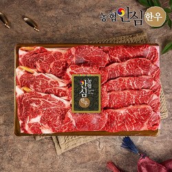 [농협안심한우]구이용 1등급이상 한우선물세트