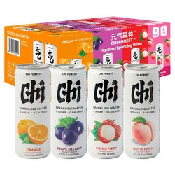 치포레스트 제로슈거 탄산음료 버라이어티팩, 24개, 330ml
