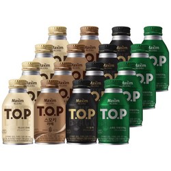 동서 티오피 TOP 275ml 더블랙 +스위트아메리카노+마스터라떼 +스모키라떼 (16개)