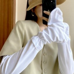 아러비 자외선차단 손등커버 운전 롱 쿨토시 1+1 골프 러닝 피크닉