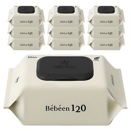 Bebeen 120 영유아물티슈 캡형: 안전하고 편리한 선택!