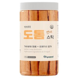 올가밀 강아지 말랑촉촉 도톰스틱, 400g, 1개, 연어