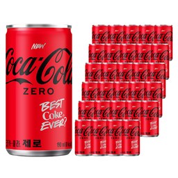 코카콜라 제로 190ml 30개, 최저가로 즐기는 청량감!