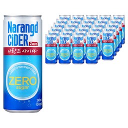 나랑드사이다 제로: 무설탕의 청량함을 담은 최고의 선택!